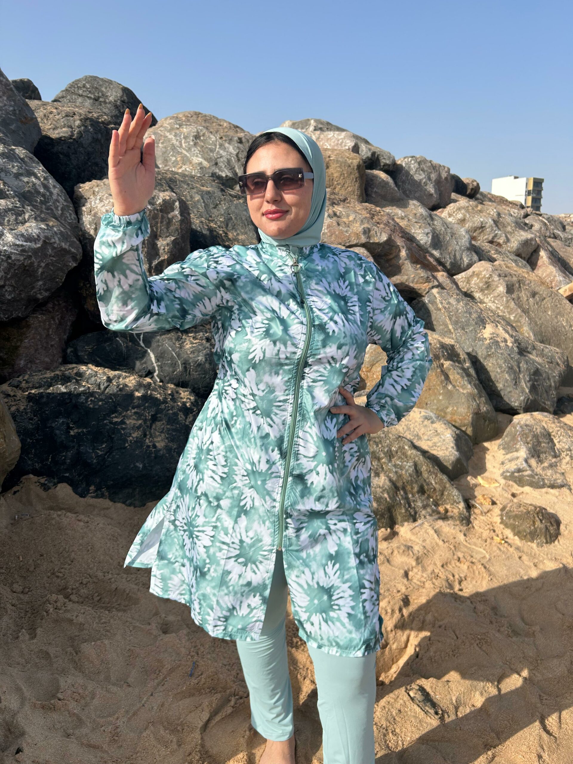 Burkini DELAVE VERT